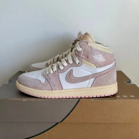 Nike Air Jordan 1 Retro High OG ‘Washed Pink’ PS Kids Sneakers - SZ 2 Y