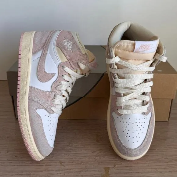 Nike Air Jordan 1 Retro High OG ‘Washed Pink’ PS Kids Sneakers - SZ 2 Y