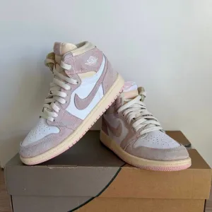 Nike Air Jordan 1 Retro High OG ‘Washed Pink’ PS Kids Sneakers - SZ 2 Y