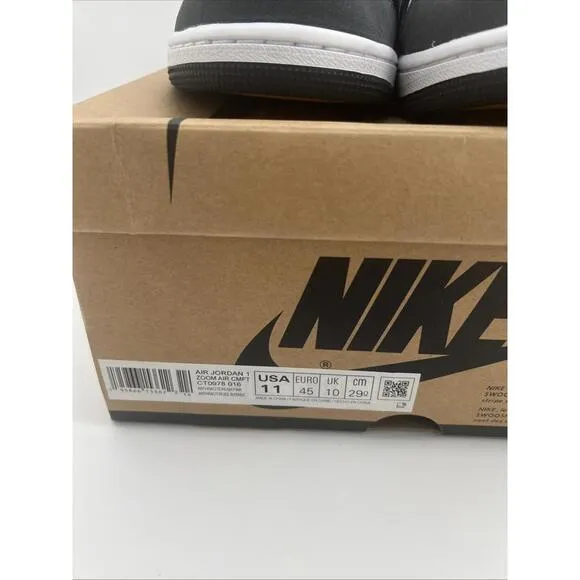 Nike Air Jordan 1 Retro High Zoom Air CMFT CT0978 016 Mens Size US 11 Anthracite