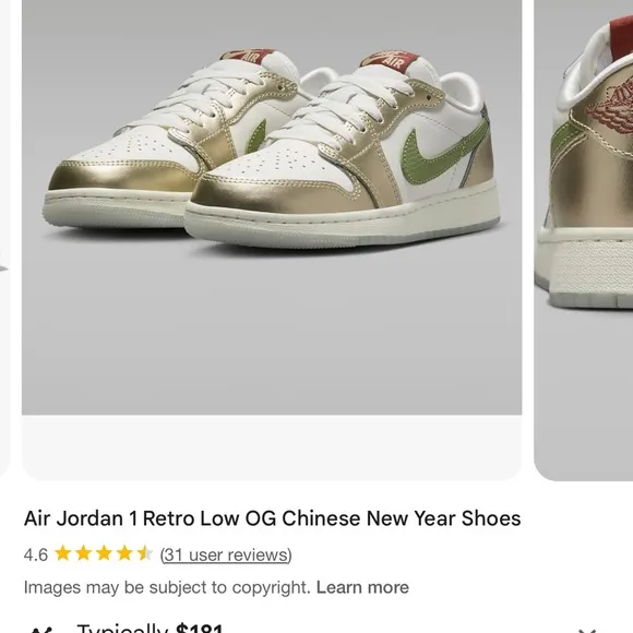 Nike Air Jordan 1 Retro Low OG Chinese New Year Shoes