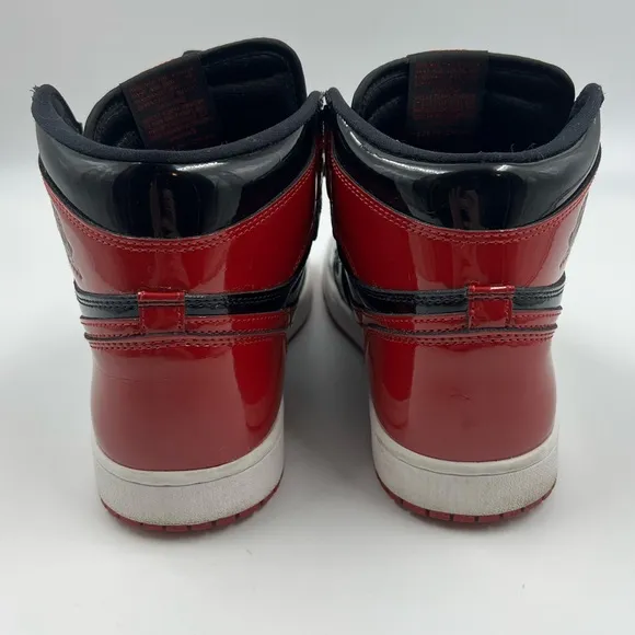 Nike Air Jordan 1 Retro OG High PATENT BRED 555088-063 Basketball Sneakers Shoes