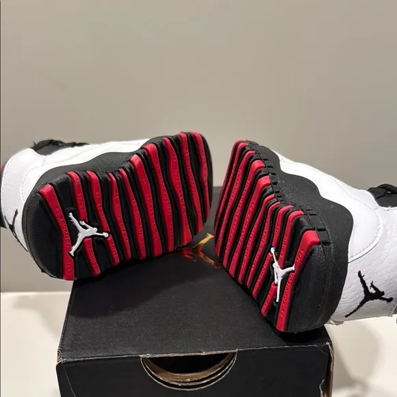 Nike Air Jordan 10 Retro 'Double Nickel / Chicago Bulls 45' size 2C