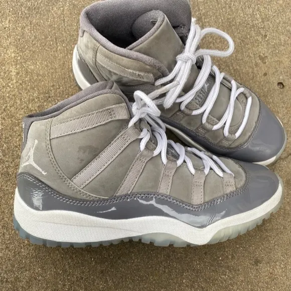 Nike Air Jordan 11 Retro Cool Grey Preschool Little Kids Size 2y No Box