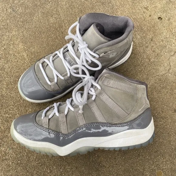 Nike Air Jordan 11 Retro Cool Grey Preschool Little Kids Size 2y No Box