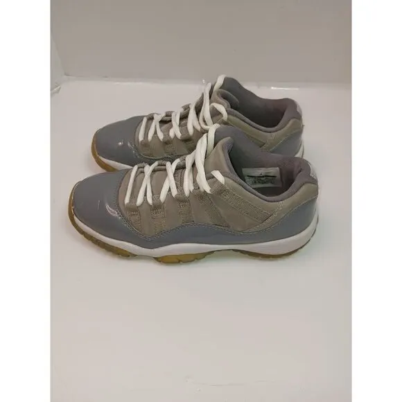 Nike Air Jordan 11 Retro Low Boy's Cool Wolf Gray Sneakers