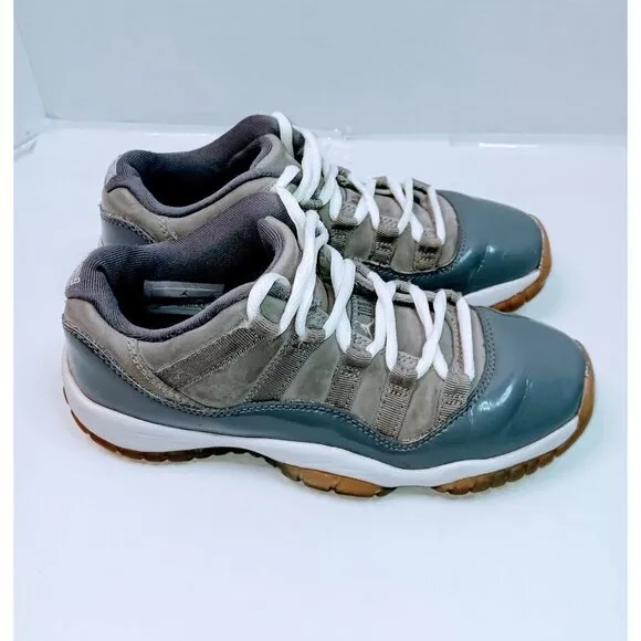 Nike Air Jordan 11 Retro Low Boy's Cool Wolf Gray Sneakers
