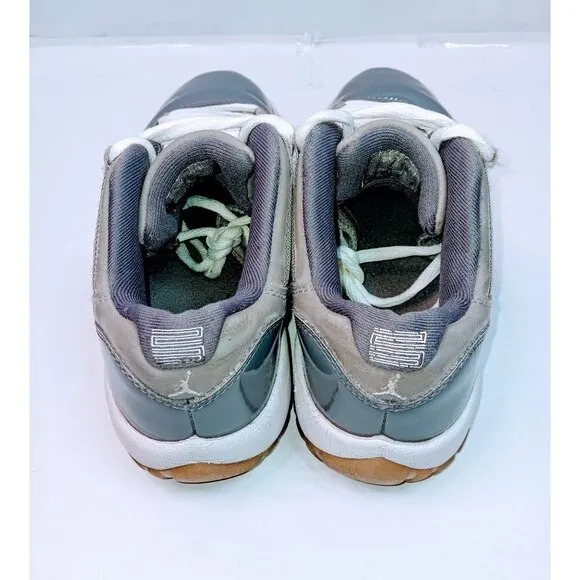 Nike Air Jordan 11 Retro Low Boy's Cool Wolf Gray Sneakers