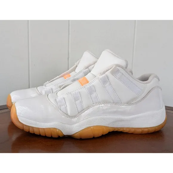 Nike Air Jordan 11 Retro Low Sneakers Bright Citrus 6y Fits Women 7.5