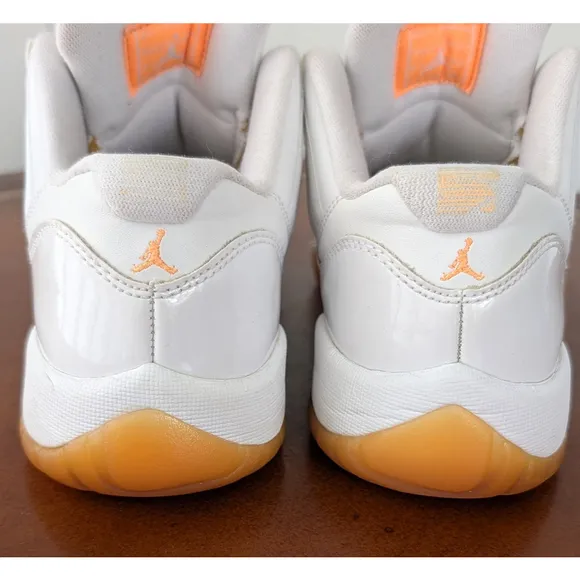 Nike Air Jordan 11 Retro Low Sneakers Bright Citrus 6y Fits Women 7.5