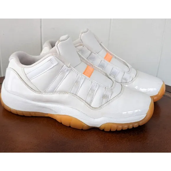 Nike Air Jordan 11 Retro Low Sneakers Bright Citrus 6y Fits Women 7.5