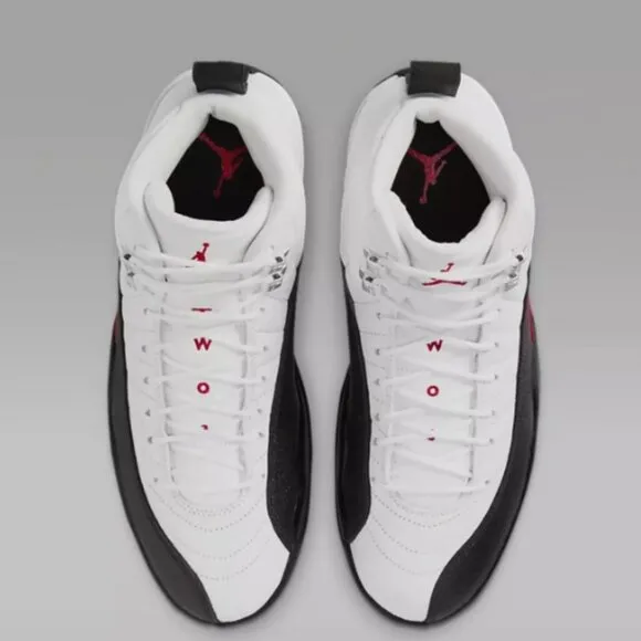Nike Air Jordan 12 Retro Flip Red Taxi Sneakers