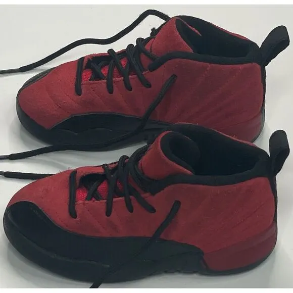 Nike Air‎ Jordan 12 Retro Reverse Flu Game 850000-602 Toddler Sneakers Size 9C