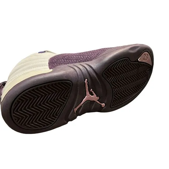 Nike Air Jordan 12 XII GS‎ GG Retro Purple White Desert Sand 510815-001 Size 3
