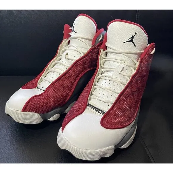 Nike Air Jordan 13 Retro Gym Red Flint Gray Sz 10 US 43 Eur DJ5982-600 Red