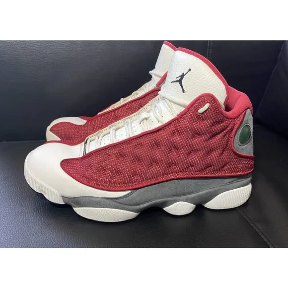 Nike Air Jordan 13 Retro Gym Red Flint Gray Sz 10 US 43 Eur DJ5982-600 Red