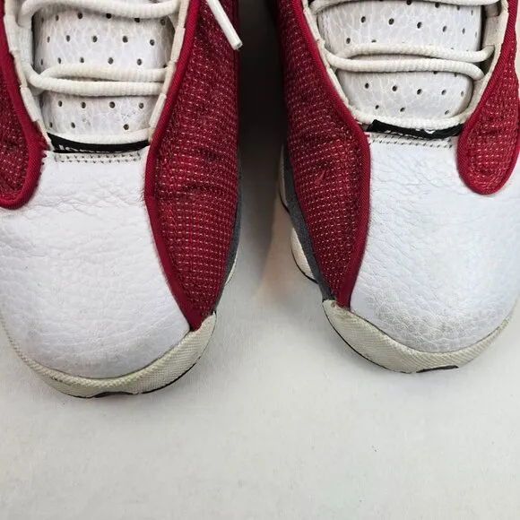 Nike Air Jordan 13 Retro Shoes Youth Size 6.5 GS Red Flint Grey Sneakers Kids