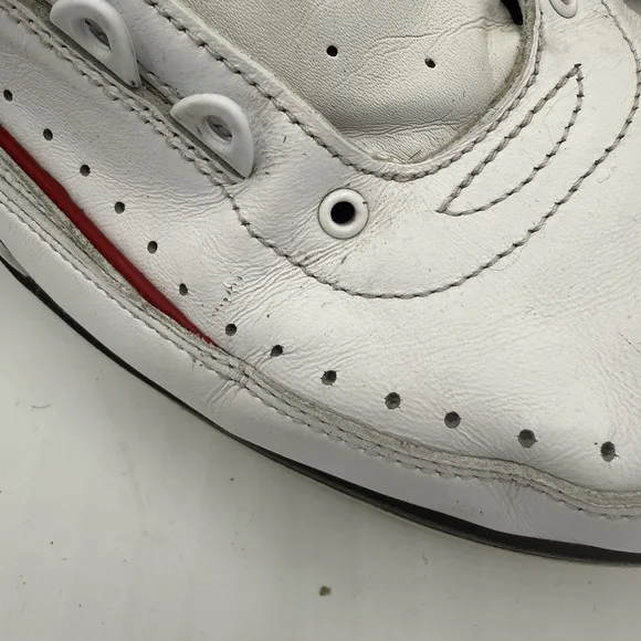 Nike Air Jordan 2 Retro Low Chicago 2016 White Red Black Sneakers Size 12.5 OG