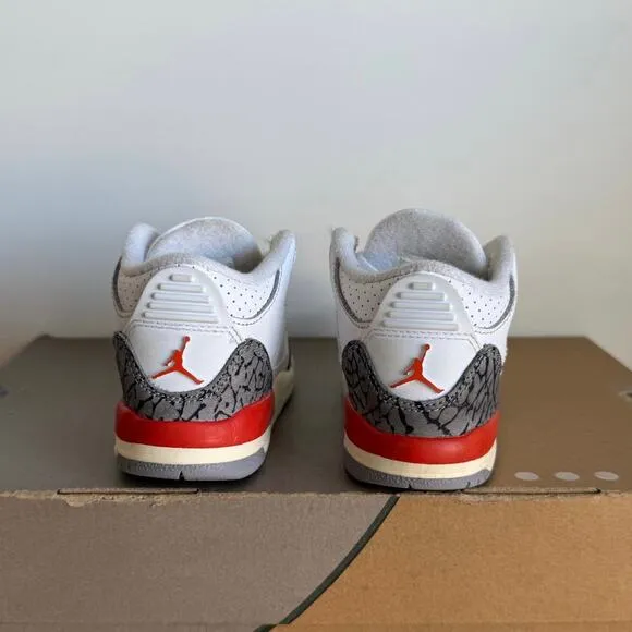 Nike Air Jordan 3 Retro ‘Georgia Peach’ Toddler Sneakers - SZ 7 C