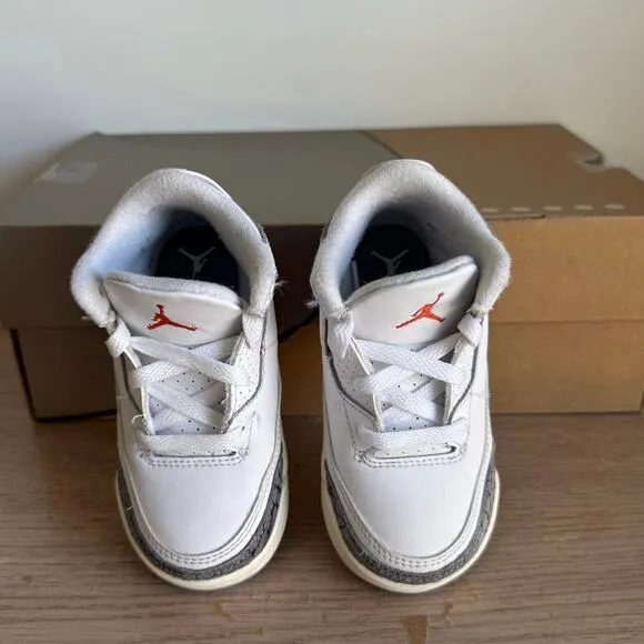 Nike Air Jordan 3 Retro ‘Georgia Peach’ Toddler Sneakers - SZ 7 C