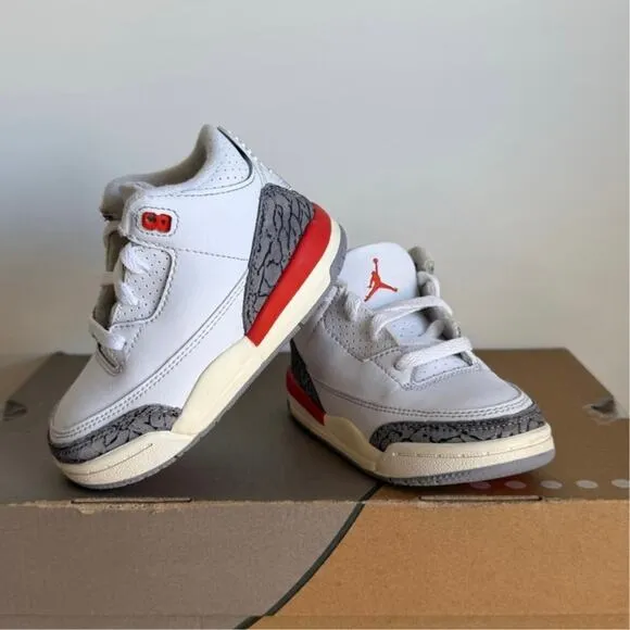 Nike Air Jordan 3 Retro ‘Georgia Peach’ Toddler Sneakers - SZ 7 C