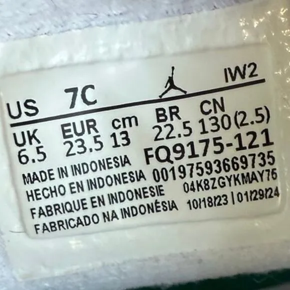 Nike Air Jordan 3 Retro ‘Georgia Peach’ Toddler Sneakers - SZ 7 C