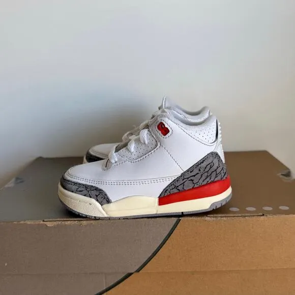 Nike Air Jordan 3 Retro ‘Georgia Peach’ Toddler Sneakers - SZ 7 C