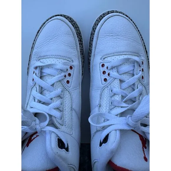 Nike Air Jordan 3 Retro Hall Of Fame Sneakers Size 11 [2018 136064-116]