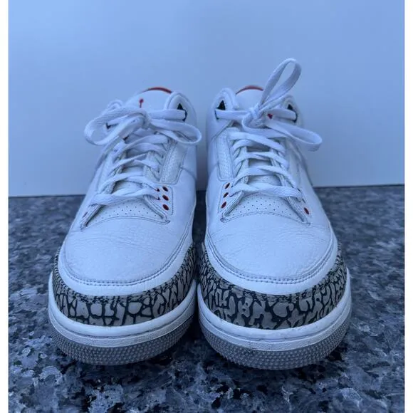 Nike Air Jordan 3 Retro Hall Of Fame Sneakers Size 11 [2018 136064-116]
