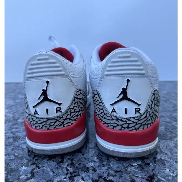 Nike Air Jordan 3 Retro Hall Of Fame Sneakers Size 11 [2018 136064-116]