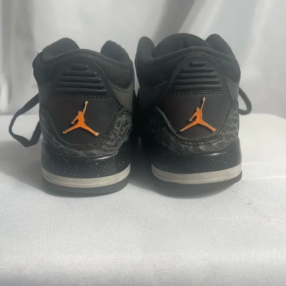 Nike Air Jordan 3 Retro Kids Size 11C Sneakers Night Stadium Leather Preloved