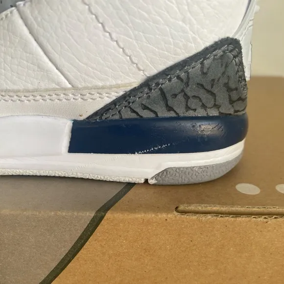 Nike Air Jordan 3 Retro “Midnight Navy” Toddler Sneakers- SZ 7 C