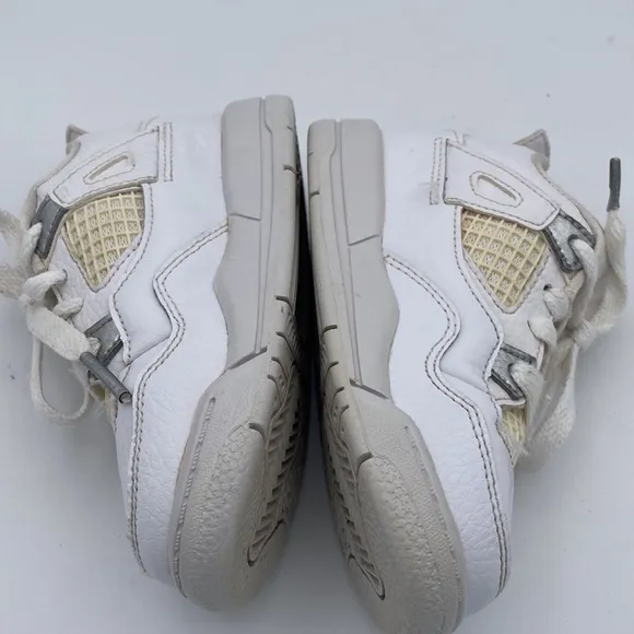 Nike Air Jordan 4 Retro TD 'Pure Money' Little Kids Sneakers Size 8C