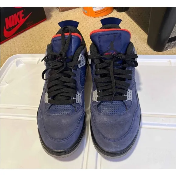 Nike Air Jordan 4 Retro Winterized “Loyal Blue” 2018 CQ9597-401 Men’s 11.5