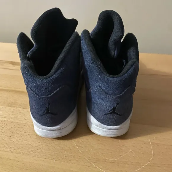 Nike Air Jordan 5 Retro Georgetown Blue FN5453-400 Ps Preschool Boys Size 2Y