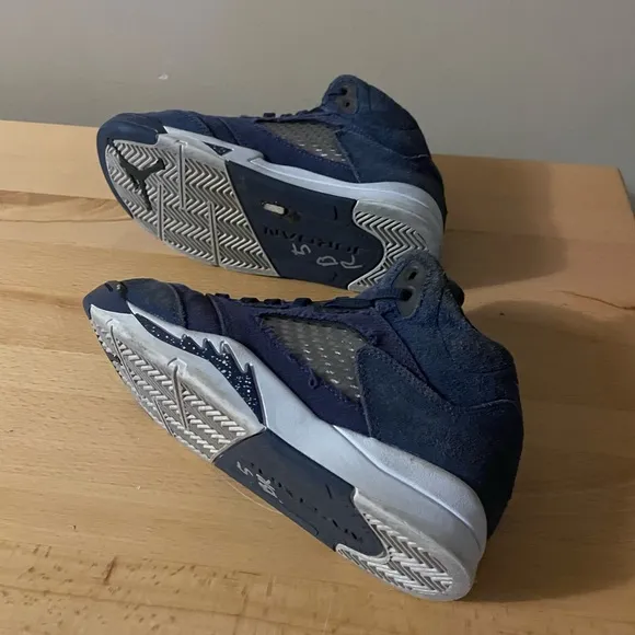 Nike Air Jordan 5 Retro Georgetown Blue FN5453-400 Ps Preschool Boys Size 2Y