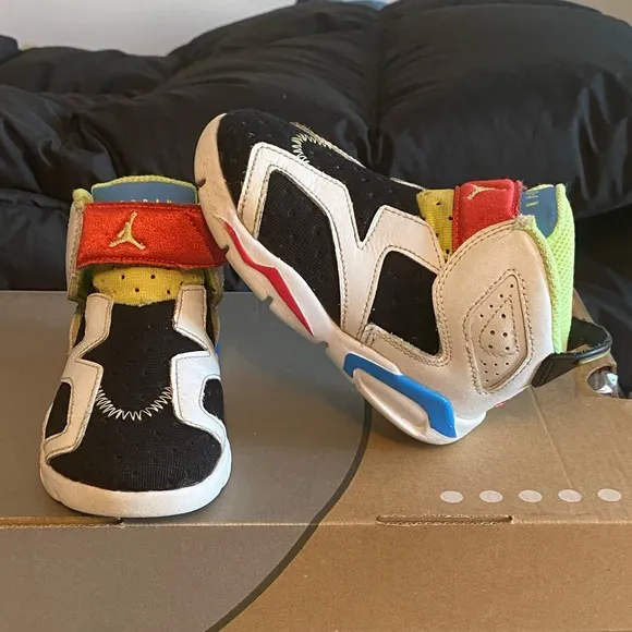 Nike Air Jordan 6 Retro Little Flex Toddler sneakers- SZ 7 C