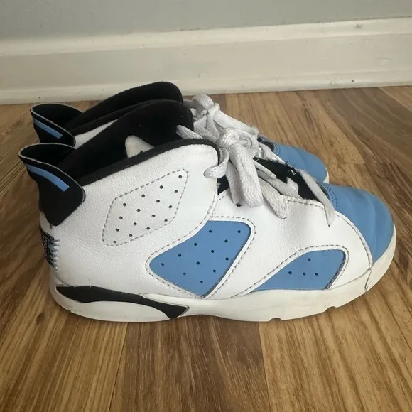 Nike Air Jordan 6 Retro University Blue Toddler Multi Sizes 10 C