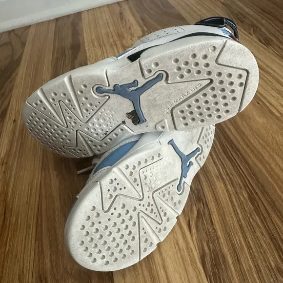 Nike Air Jordan 6 Retro University Blue Toddler Multi Sizes 10 C