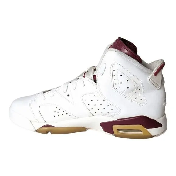 NIKE Air Jordan 6 Retro 'Maroon' Sneakers Size 7.5