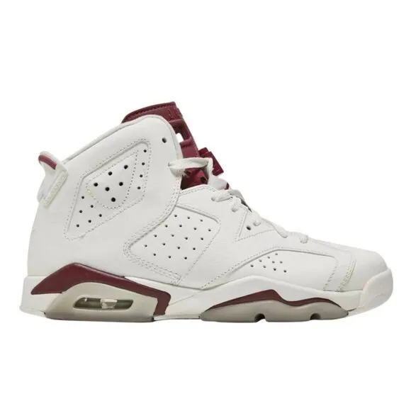 NIKE Air Jordan 6 Retro 'Maroon' Sneakers Size 7.5