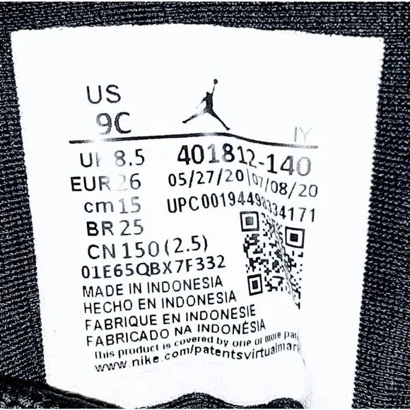 Nike Air Jordan 9 Retro Space Jam Boys Sneaker