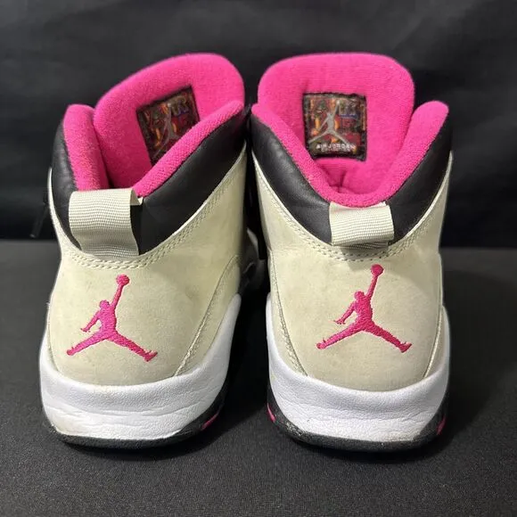 NIKE Air Jordan Retro 10 X Multicolor Pink 487211-008 5.5Y