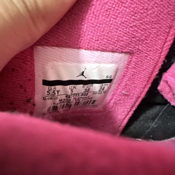 NIKE Air Jordan Retro 10 X Multicolor Pink 487211-008 5.5Y