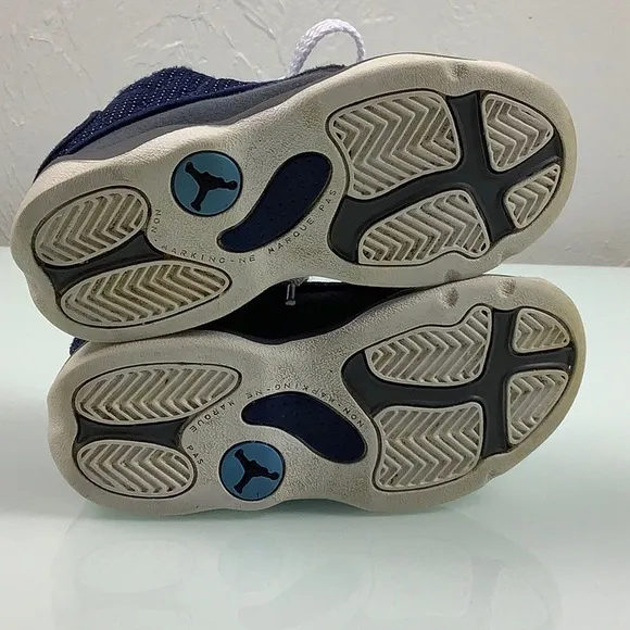 Nike Air Jordan Retro 13 Flint Blue sneakers size 9C Toddler