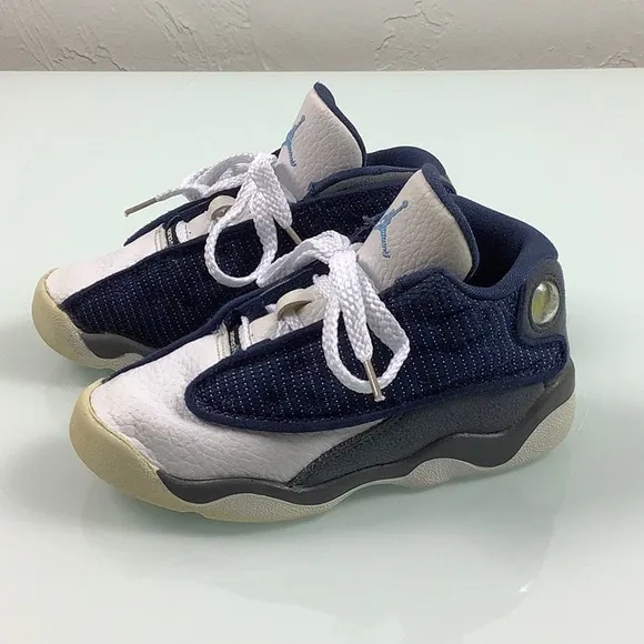 Nike Air Jordan Retro 13 Flint Blue sneakers size 9C Toddler