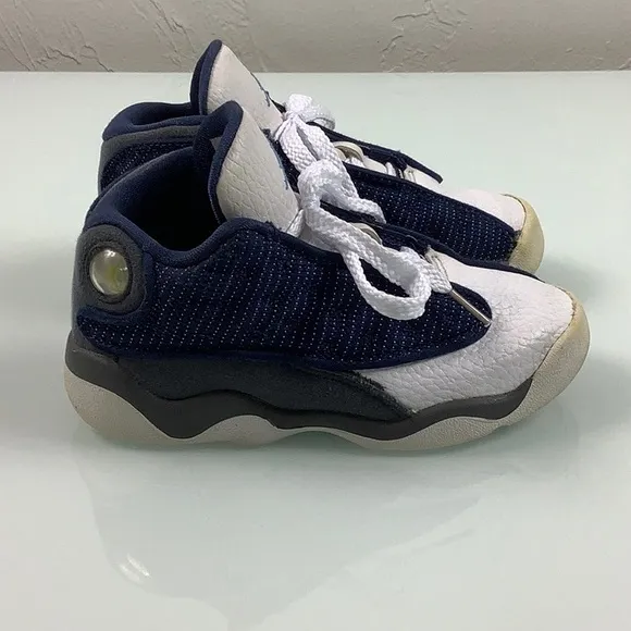 Nike Air Jordan Retro 13 Flint Blue sneakers size 9C Toddler
