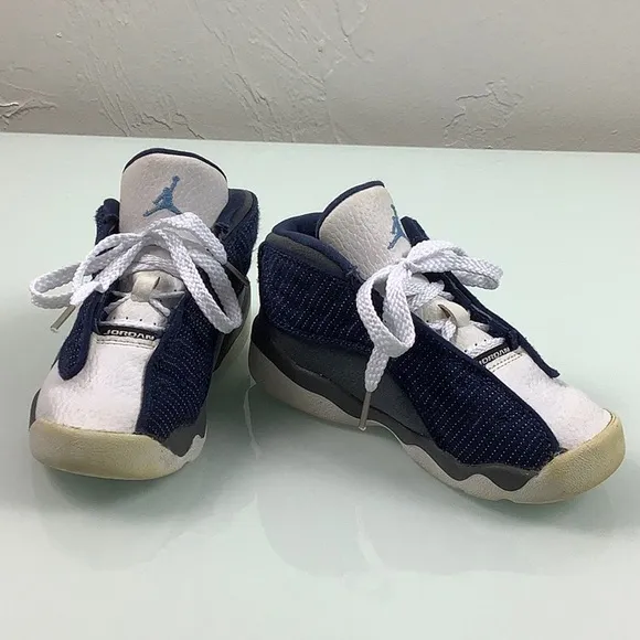 Nike Air Jordan Retro 13 Flint Blue sneakers size 9C Toddler