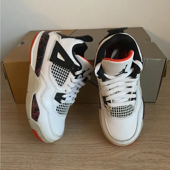 Nike Air Jordan Retro 4 Toddler Sneakers- SZ 11 C