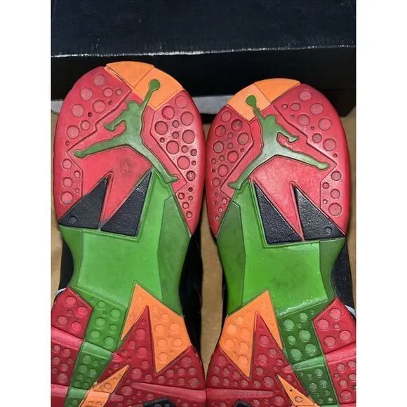 Nike Air Jordan Retro 7 Marvin The Martian GS Size 6Y‎ 304774-029 Youth With Box
